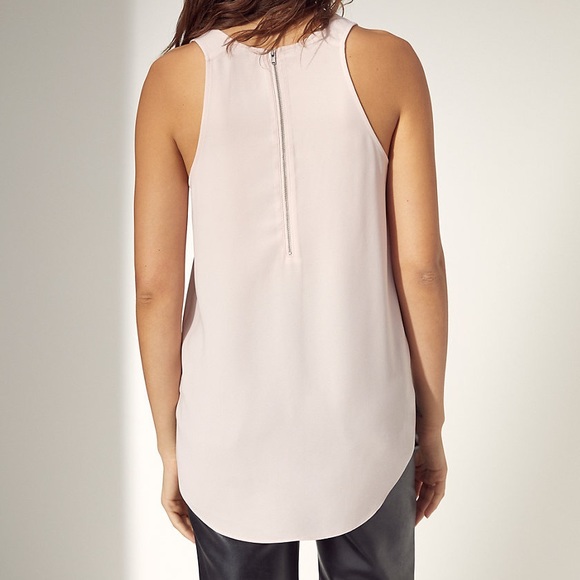 Aritzia Wilfred Sèvres Blouse in mint green - Picture 10 of 14